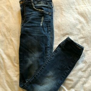 Blue zara jeans